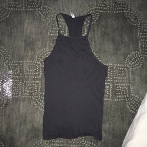 American Apparel Grey Halter Tank